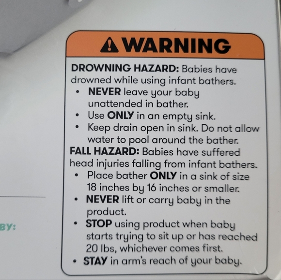 FRIDABABY SOFT SINK BABY BATH SOFT FOLDABLE TUB GREY IN BOX - Picture 11 of 12